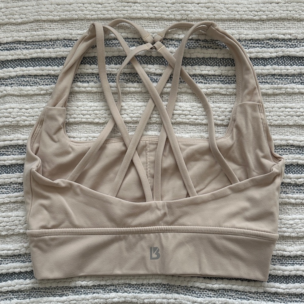 BuffBunny Taupe Sports Bra - Picture 2 of 4
